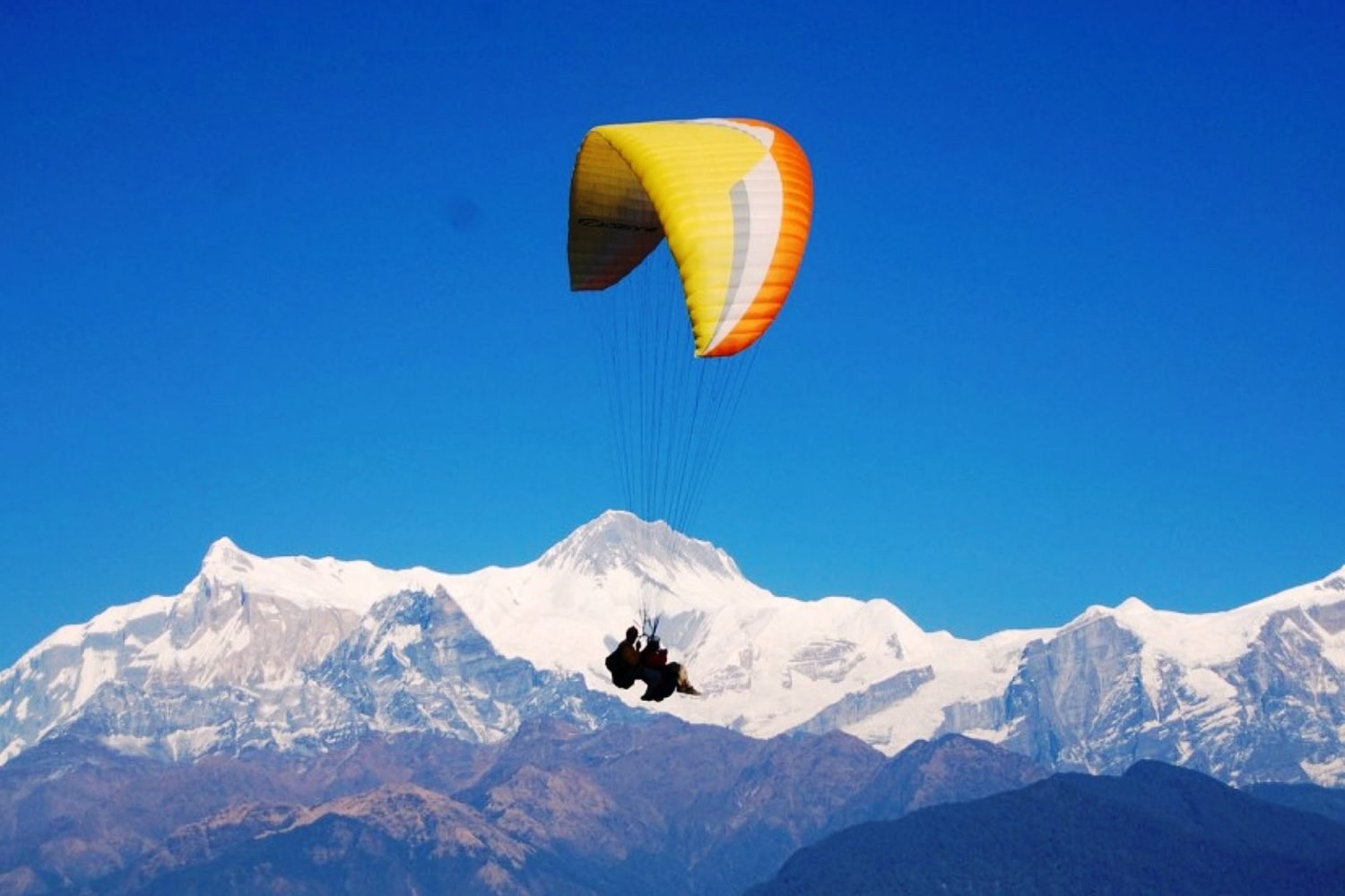 Paragliding in Pokhara