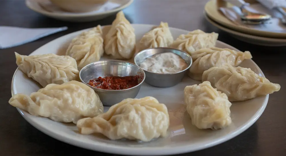 Tibetan food - Momo (Dumplings)